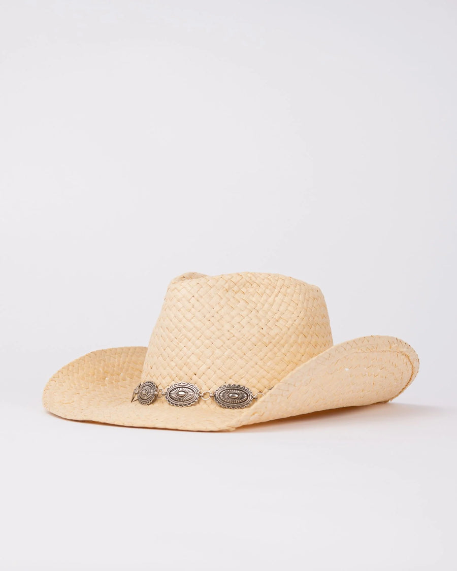 Rusty Howdy Cowboy Straw Hat