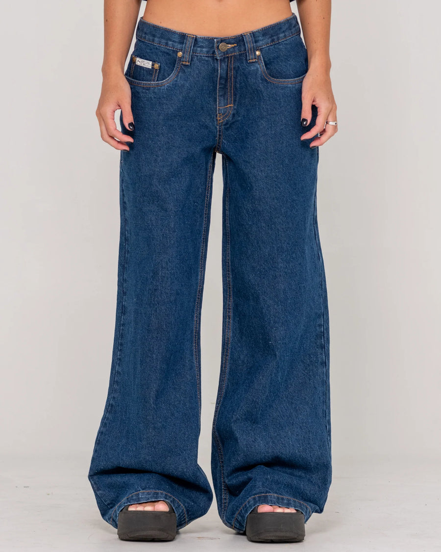 Rusty Wendy Wide Low Rise Denim Jean - DPS