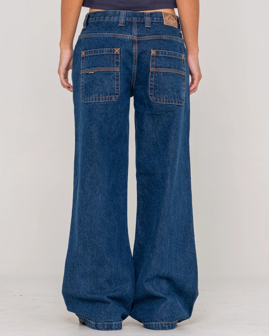 Rusty Wendy Wide Low Rise Denim Jean - DPS