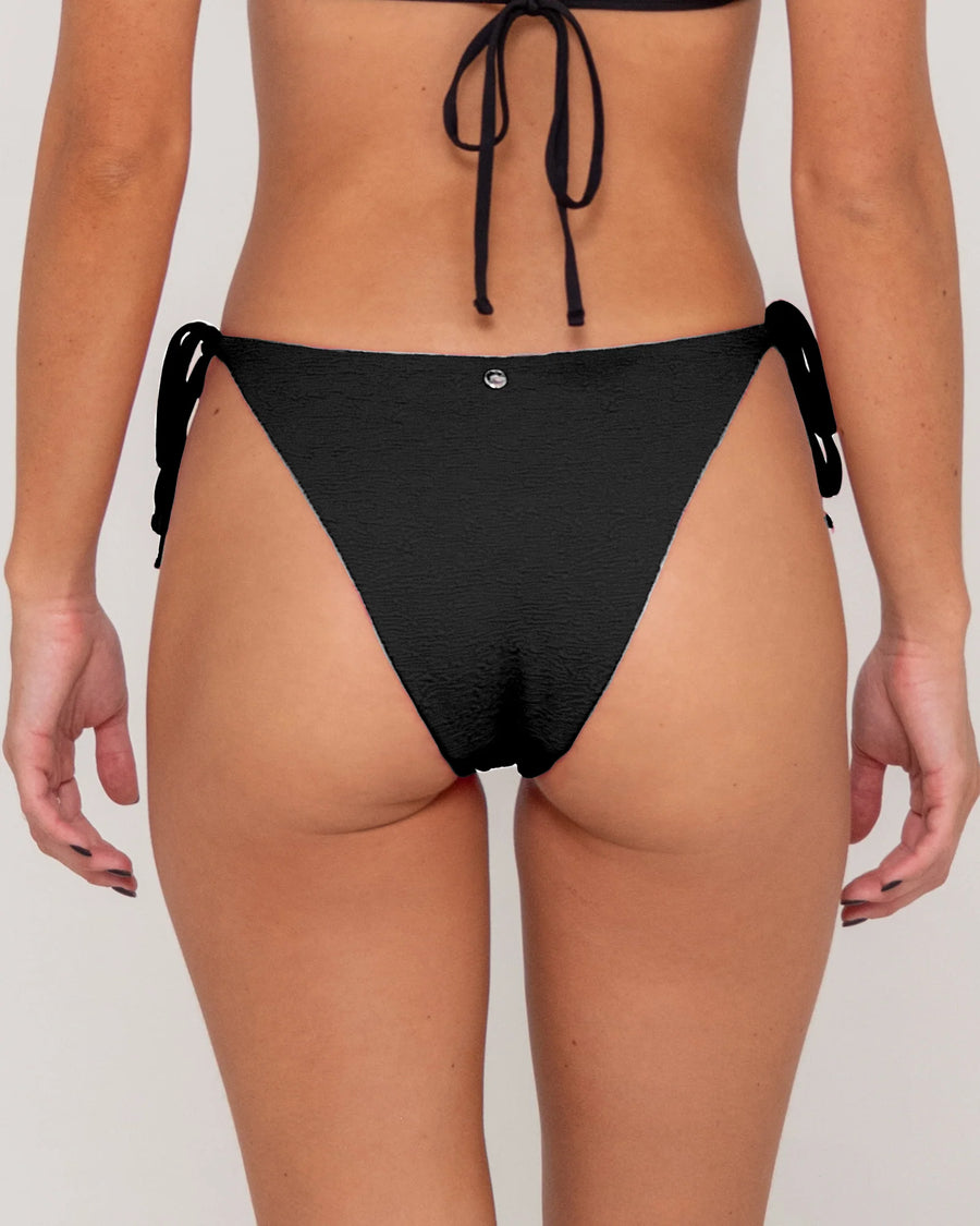 Rusty Sandalwood Midi Side Ties Bikini Bottom