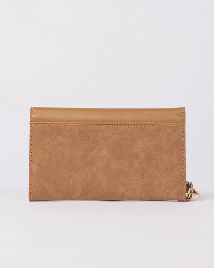 Rusty Aria Suede Travel Wallet