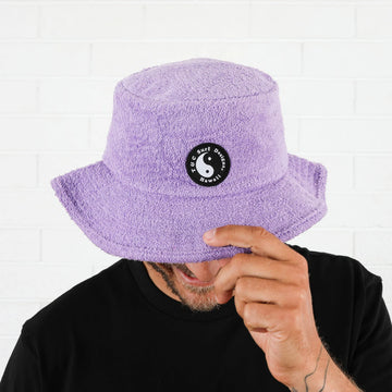 T & C Terry Bucket Hat - Grape