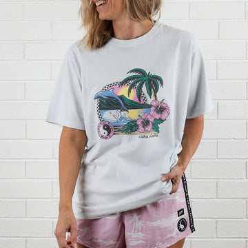 T & C Aloha Holiday Tee