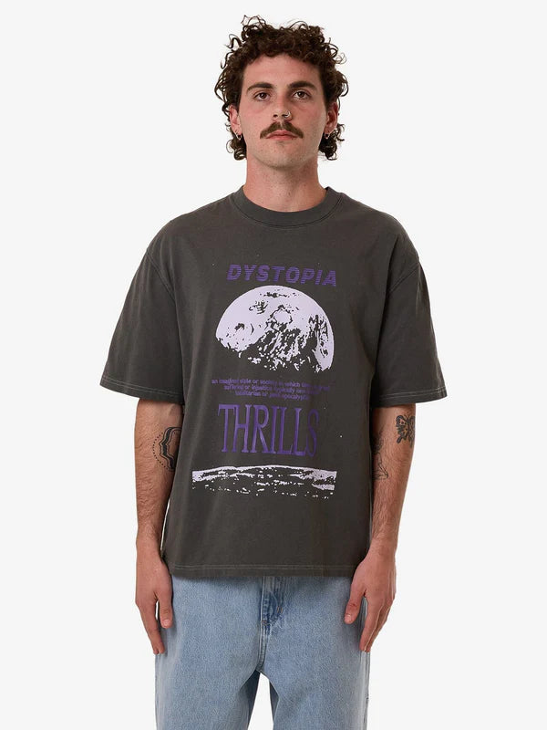 Thrills Dystopia Box Fit Oversize Tee