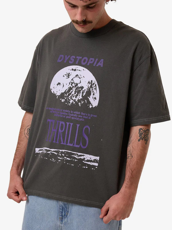 Thrills Dystopia Box Fit Oversize Tee