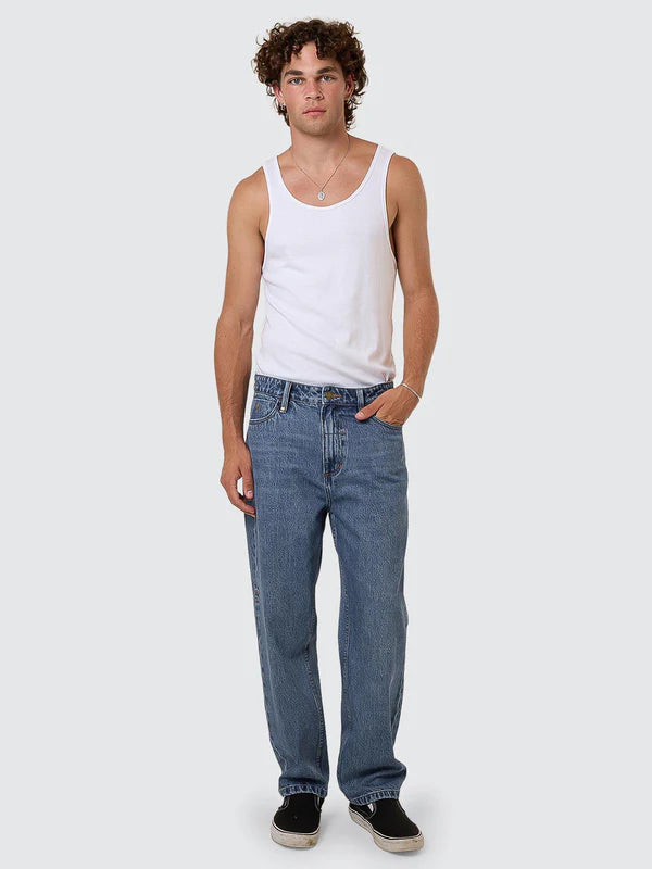 Thrills Slacker Denim- Stoned Blues