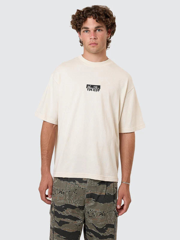 Thrills Minimal Thrills Embro Box Fit Oversize Short Tee