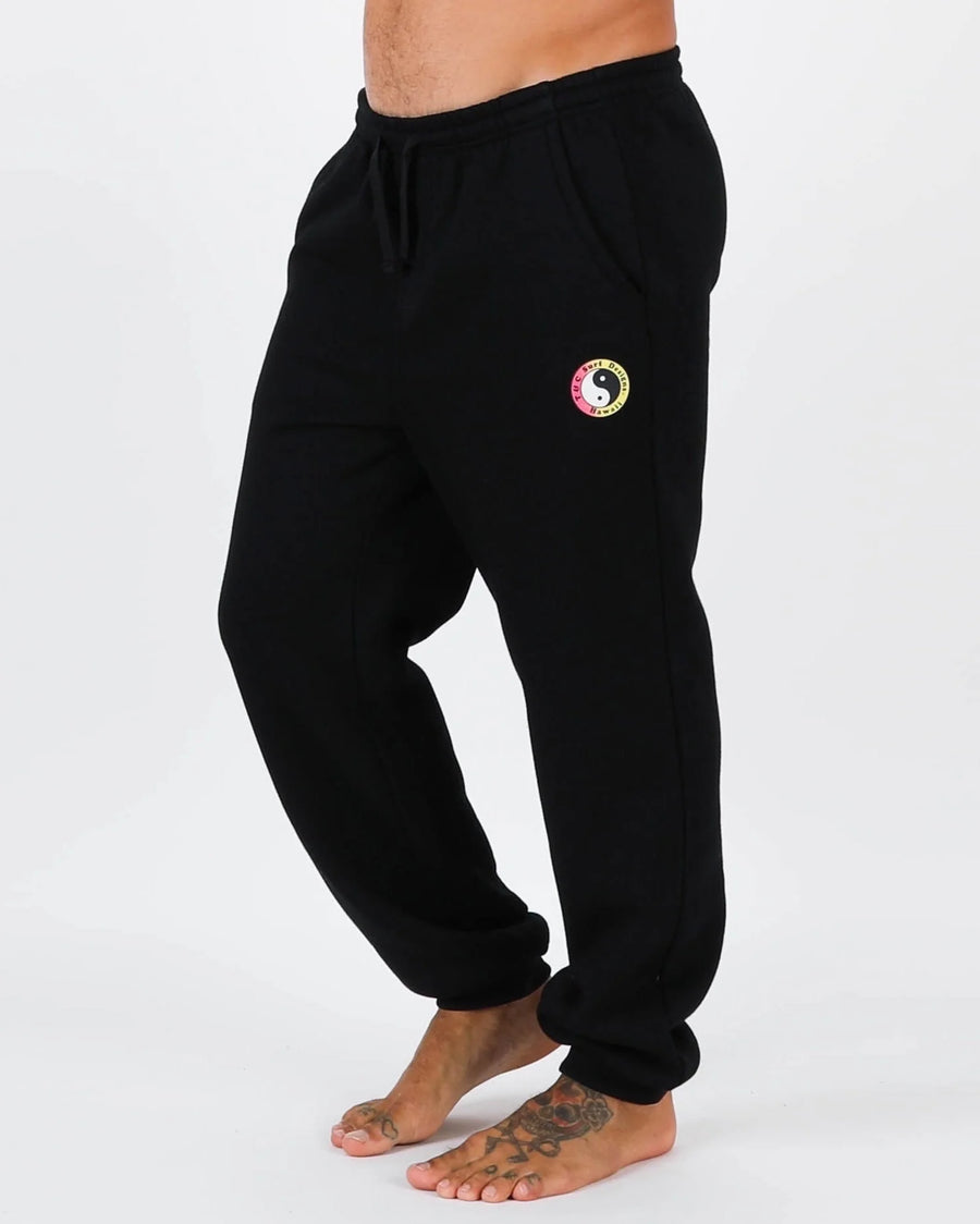Town & Country OG Track Pant - Black/Sunrise