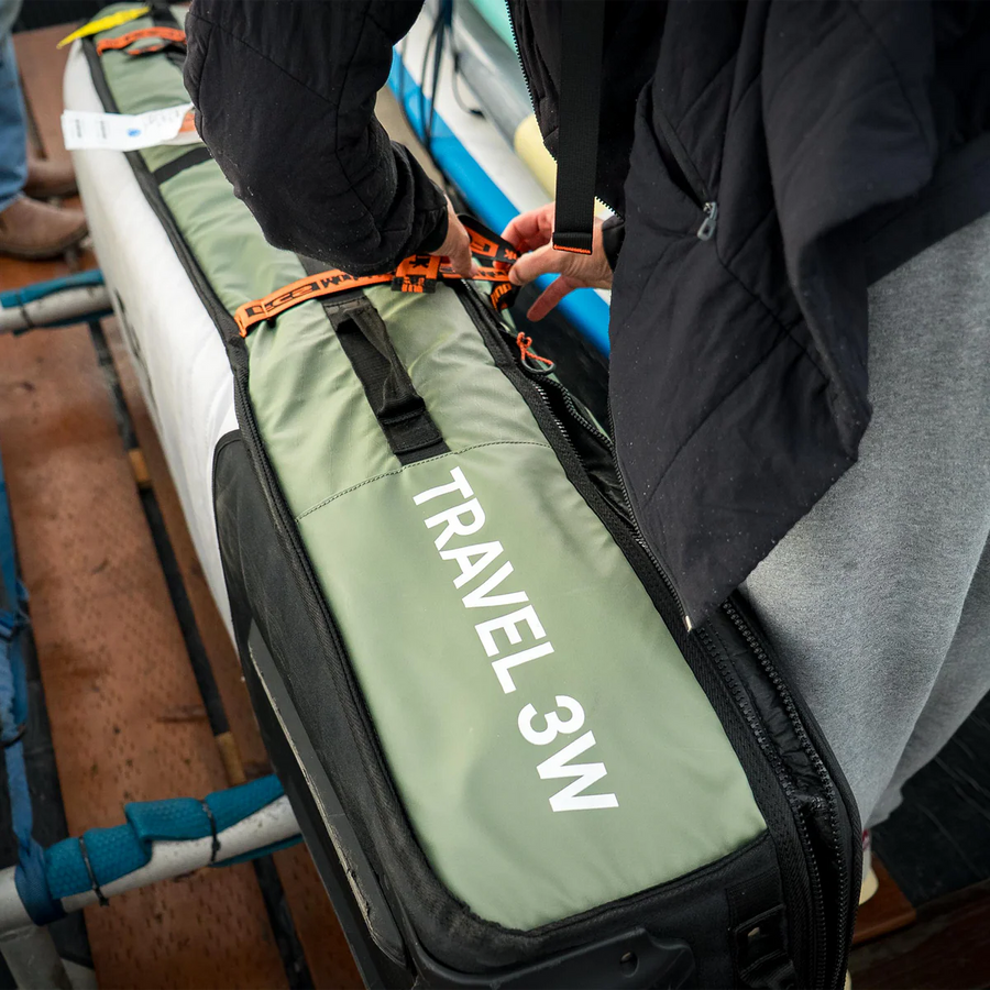 FCS Travel 3W Shortboard/Fish Wheelie