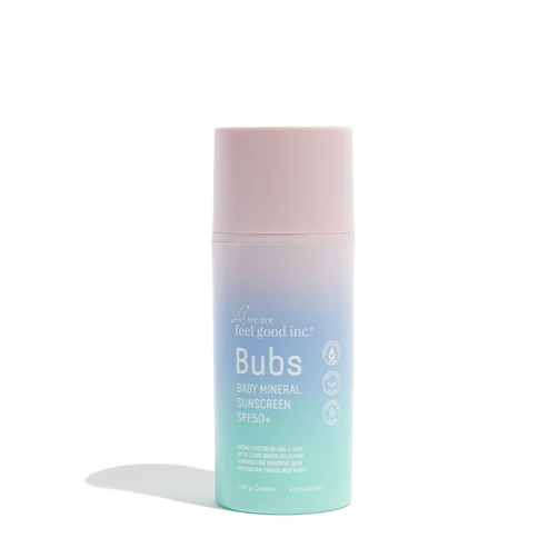Feel Good Inc Bubs Baby Mineral Sunscreen Cream 50+