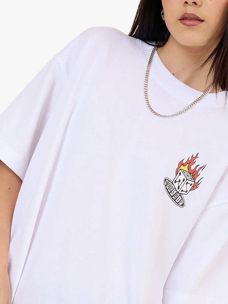 Worship Snake Eyes Oversize Fit Tee