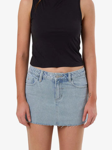 Thrills Carmen Skirt - Shadow Blue