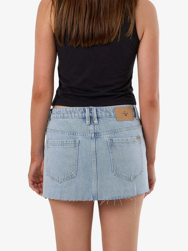 Thrills Carmen Skirt - Shadow Blue