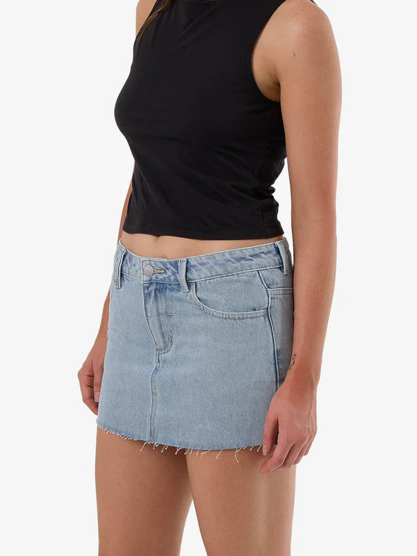 Thrills Carmen Skirt - Shadow Blue