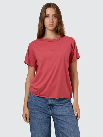 Thrills Minimal Thrills Relaxed Tee - Redwood