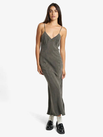 Thrills Chelsea Slip Dress - Truffle