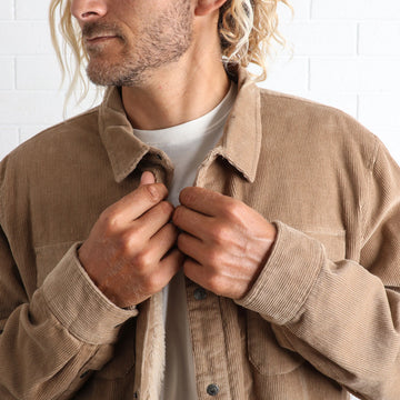 T & C The Ranch Cord Jacket - Earth