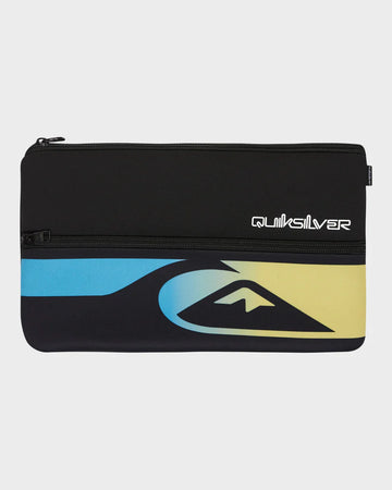 Quiksilver Blocked Jumbo Pencil Case - Horizon Blue