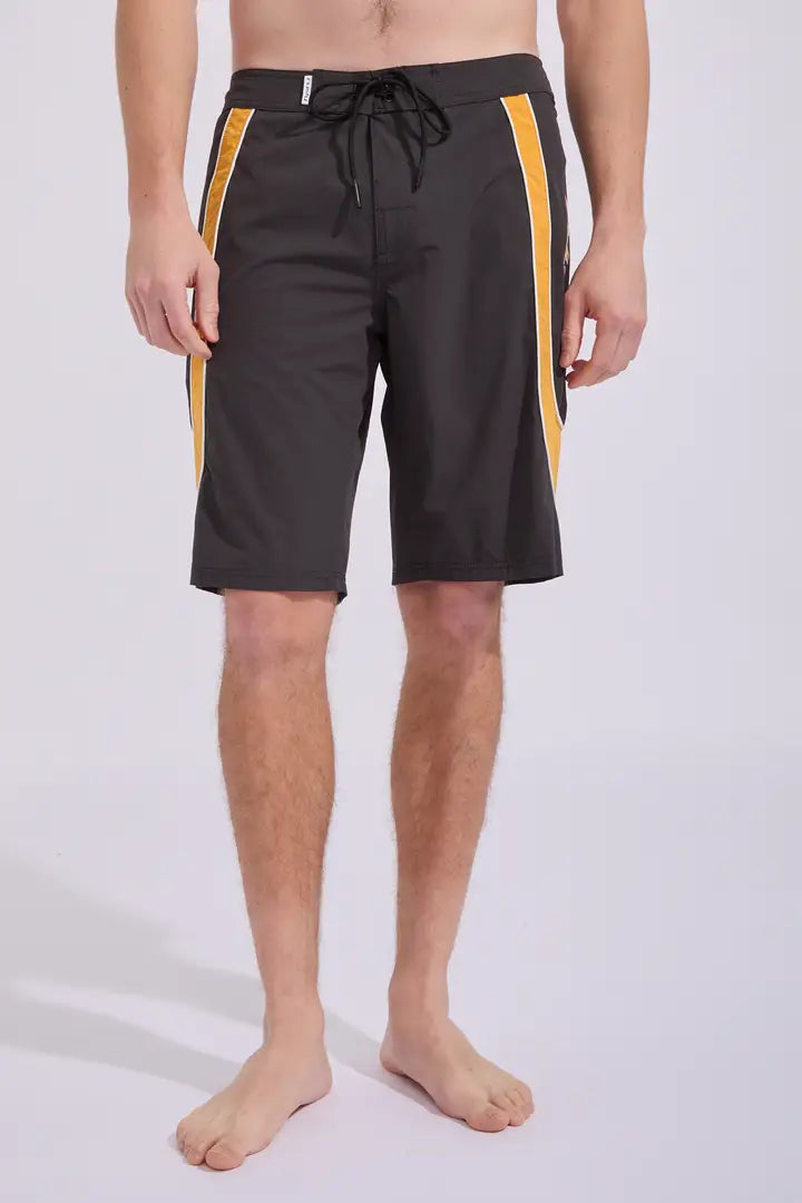 Rusty Charger Boardshort - Coal