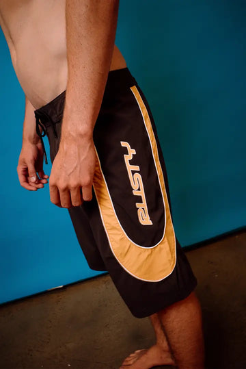 Rusty Charger Boardshort - Coal