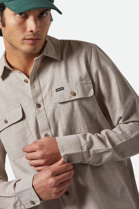 Brixton The Daily Cotton Long Sleeve Shirt