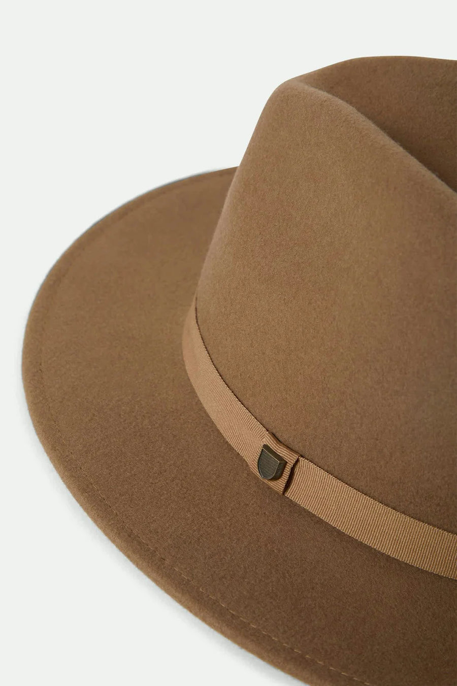 Brixton Messer Packable Fedora - Khaki/Khaki