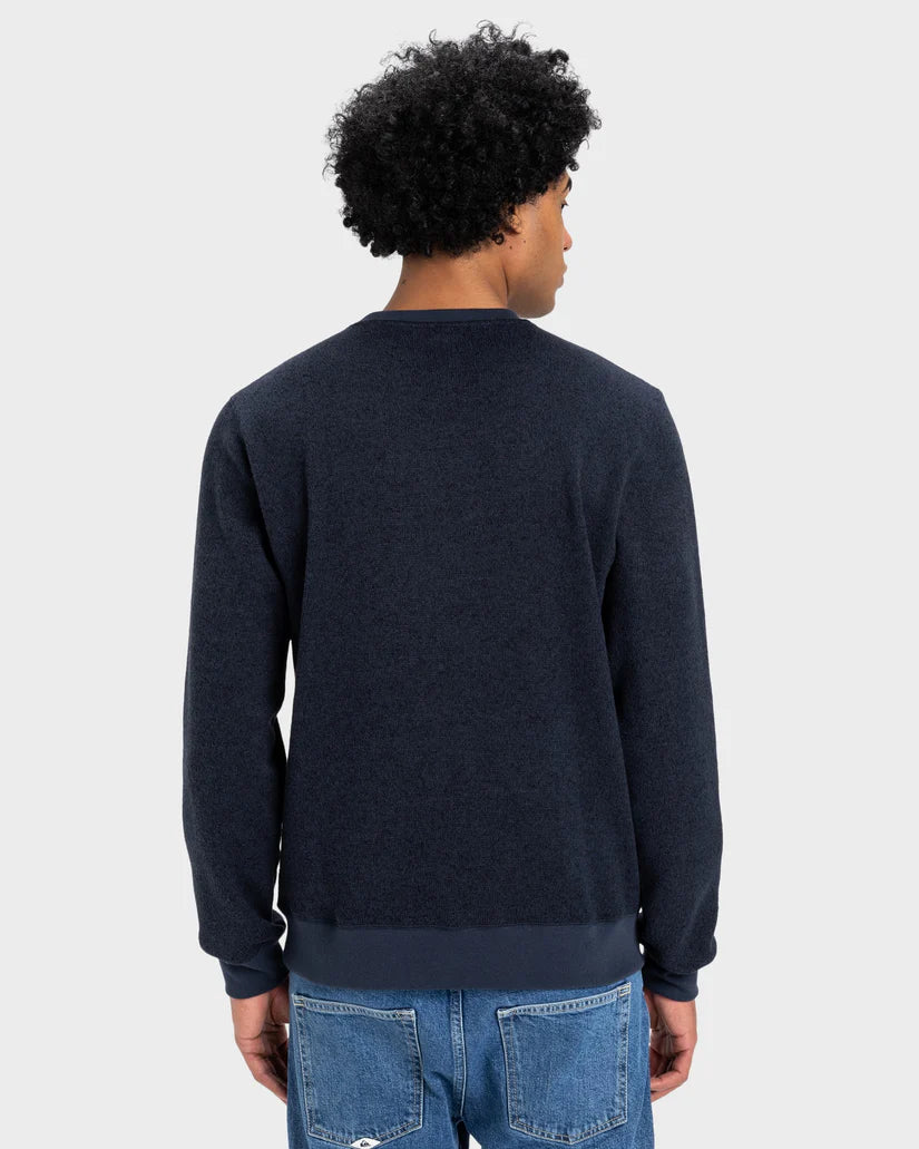 Quiksilver Keller Crew - Dark Navy Heather