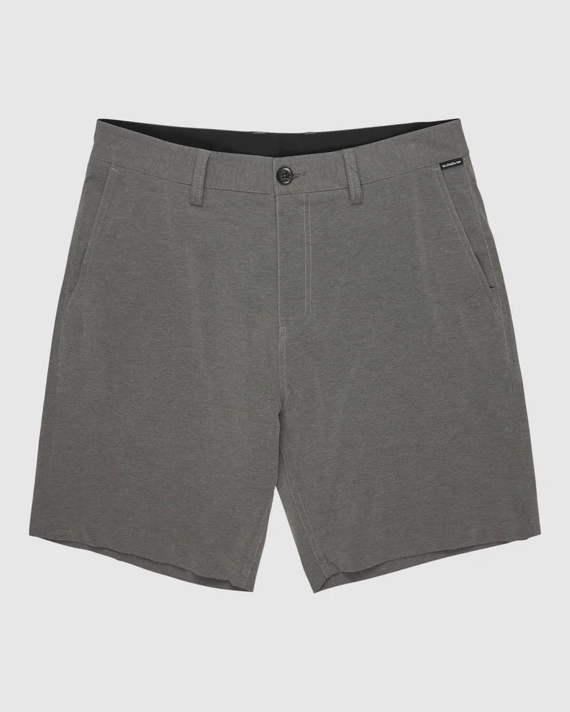 Quiksilver Union Heather Amphibian Short - Black Heather