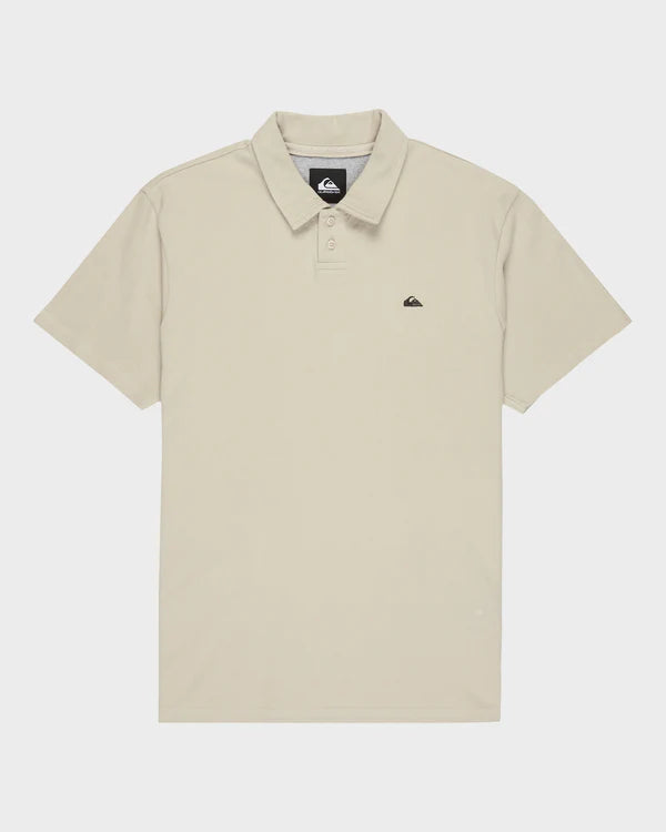 Quiksilver Pique Polo- Moonstruck