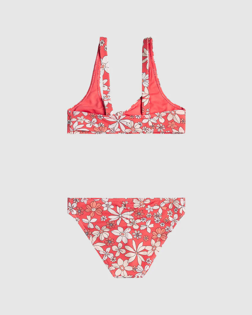 Roxy Fab Floral Bralette Set Girls