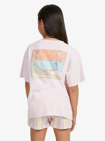 Roxy Gone To California Oversized Tee