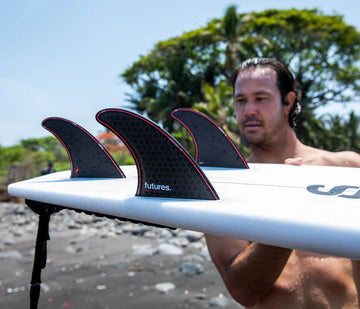 Futures Jordy 3.1 HC Thruster - Black/Red