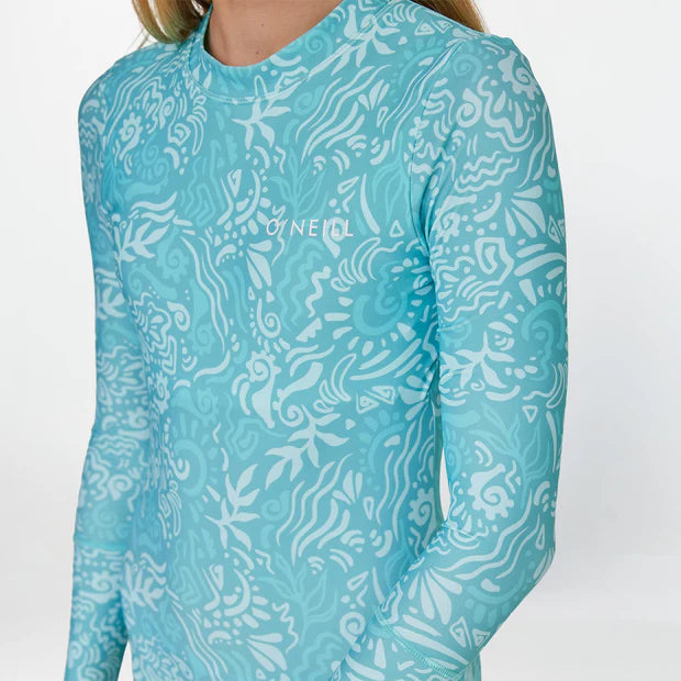 Oneill Girls Bahia Lycra BZ LS Surfsuit