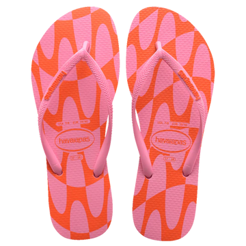 Havaianas Slim Disorted Wave - Pink