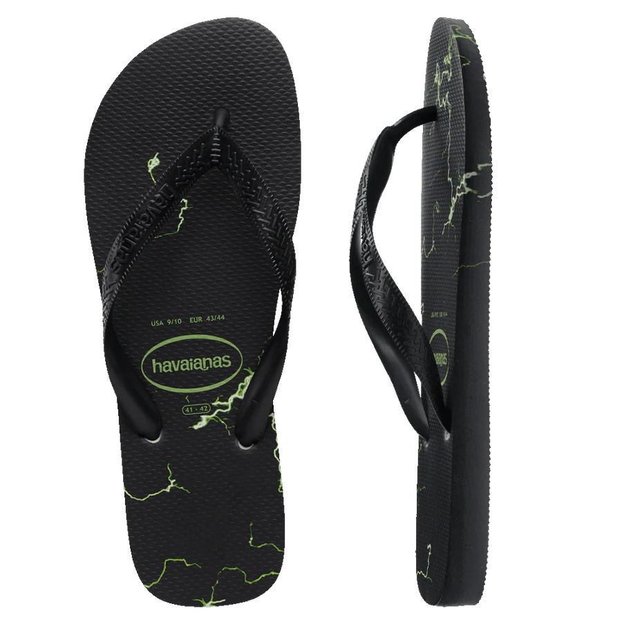 Havaianas Top Lightning - Black/Green