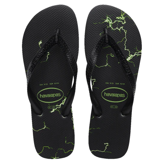 Havaianas Top Lightning - Black/Green