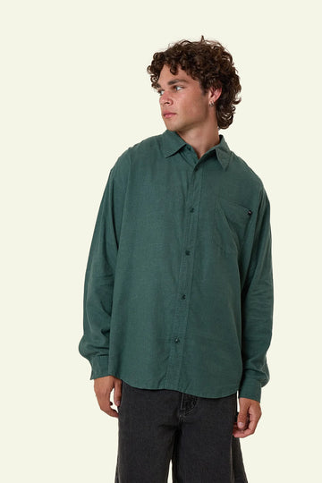 Thrills Hemp Thrills Oversize Long Sleeve Shirt