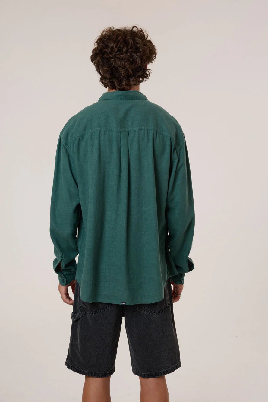 Thrills Hemp Thrills Oversize Long Sleeve Shirt