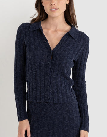 Rhythm Koko Long Sleeve Knit Top