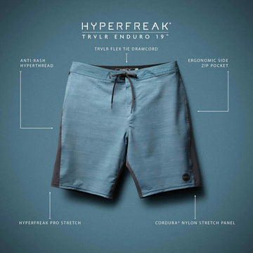 Oneill Hyperfreak Tech TRVLR Enduro 19' Boardshort