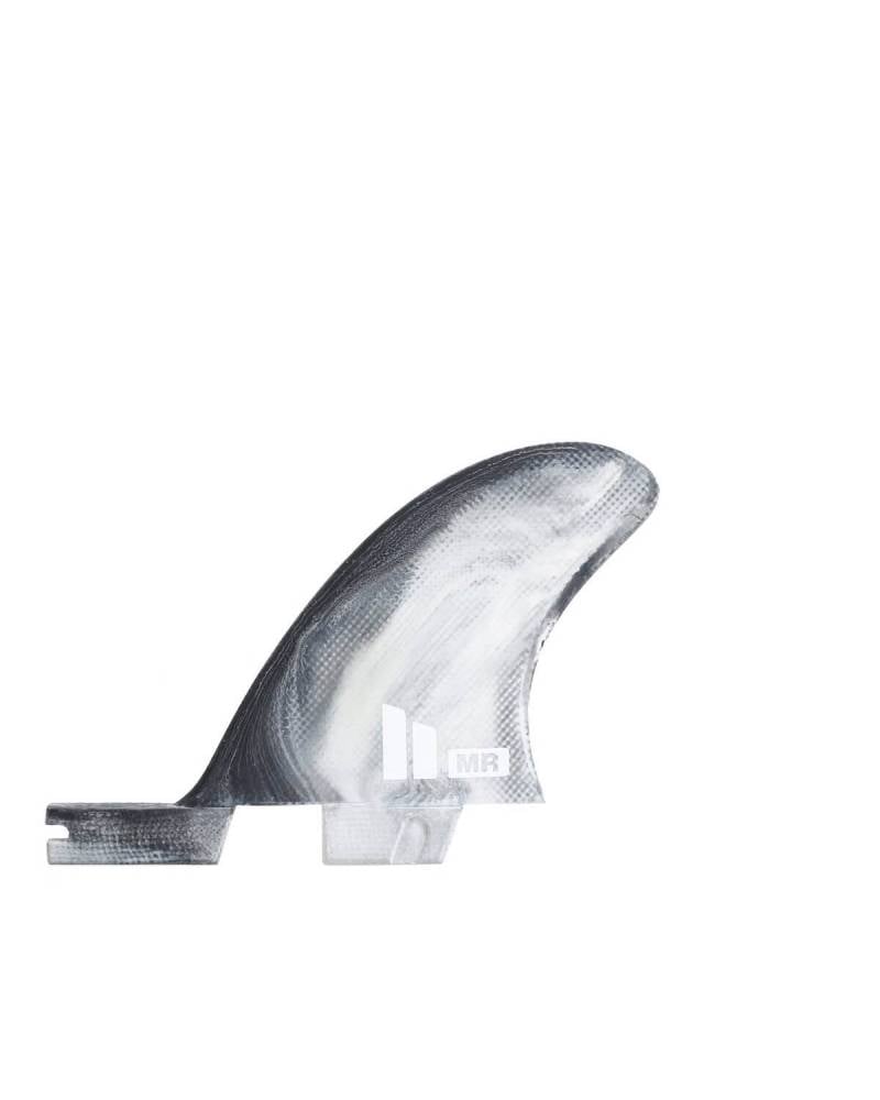 FCS II MR Twin+ PC Fins - Black/White Swirl