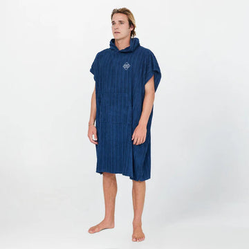 Oneill TB3X Change Towel - Navy/White
