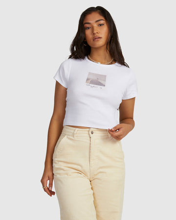 RVCA Out Of Office Baby Tee