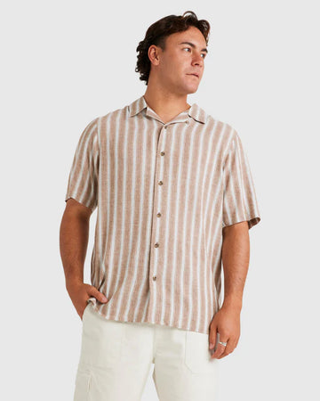 RVCA Beat Stripe Vintage Shirt