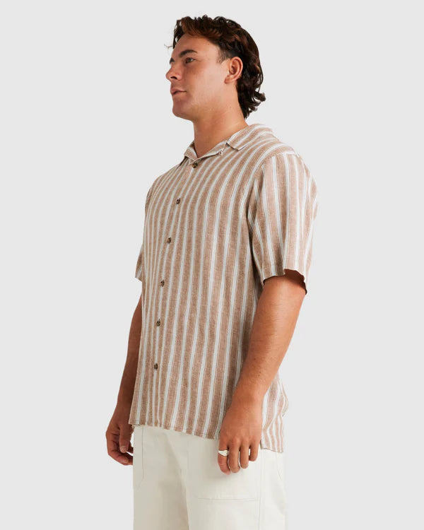 RVCA Beat Stripe Vintage Shirt
