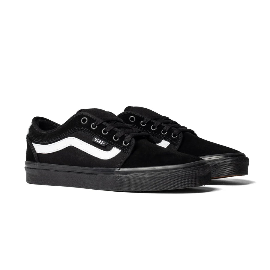 Vans Chukka Low Sidestripe - Black/Black/White