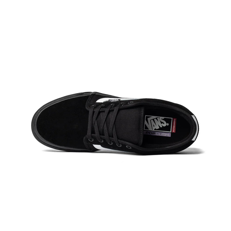 Vans Chukka Low Sidestripe - Black/Black/White
