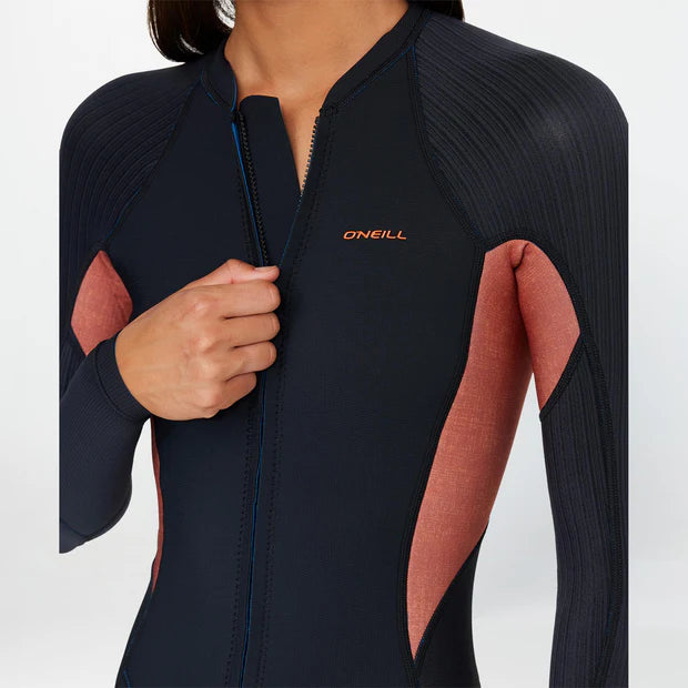 Oneill Womens Hyperfreak FZ LS Spring 2mm