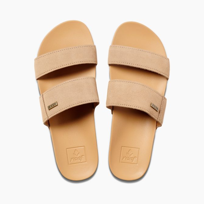 Reef Cushion Vista Suede Slide-SCT-REEF