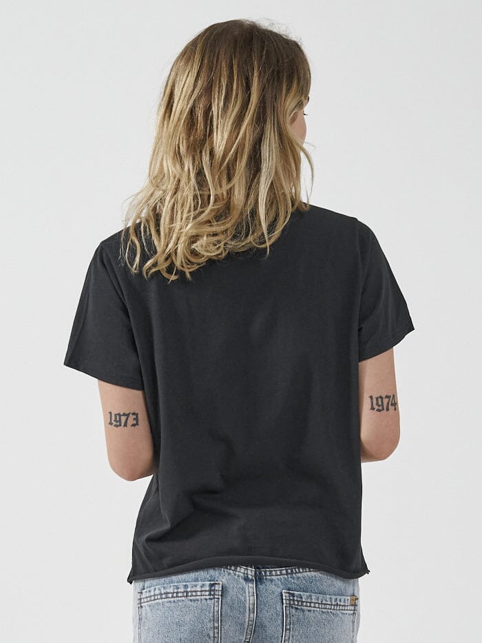 Thrills Minimal Thrills Relaxed Tee - Washed Black